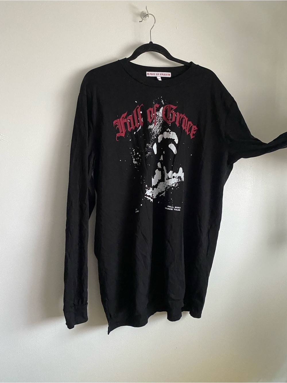2023 ZHU Merch EDM Fall of Grace Tour Long sleeve T shirt graphic print 2xLarge